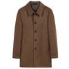 Autumn and Winter Woolen Coat Medium and Long Korean Version Thickened Trendy Coat Handsome Cotton Wool Trench Coat