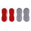 4pcs Toilet Cover Buffering Gasket Self-adhesive Bidet Buffer Spacers Toilet Lid Heightening Cushion Parts Attachment