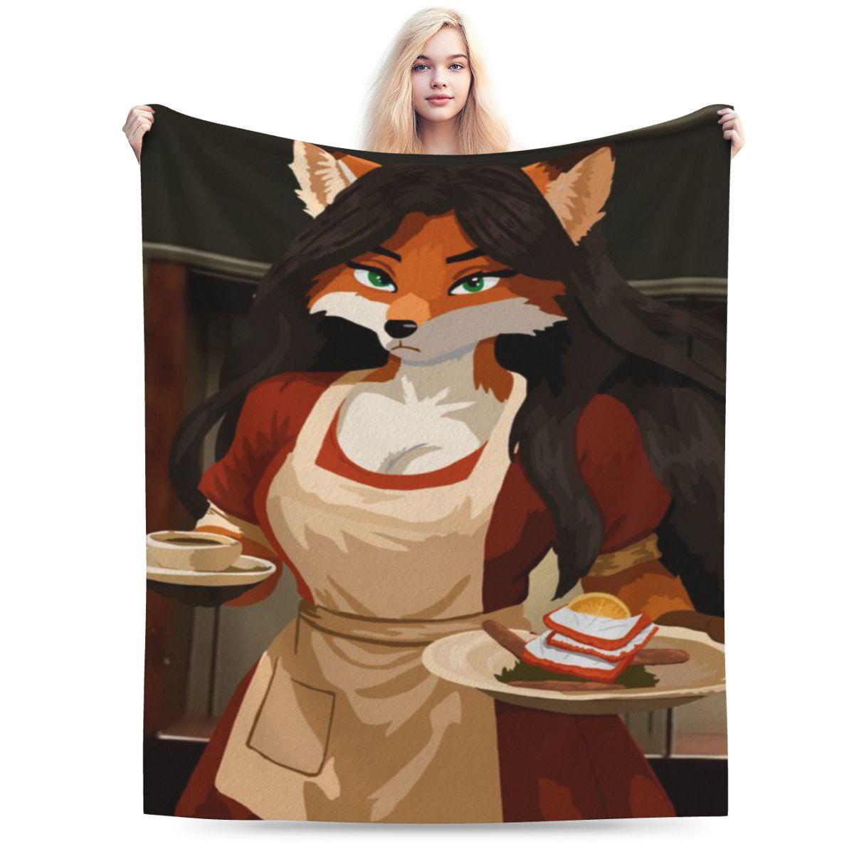 

Waitress Fox Make Way Order Is Hot Custom Soft Decorate Home An UltraSoft Micro Fleece Blanket 75x100cm 30x40in