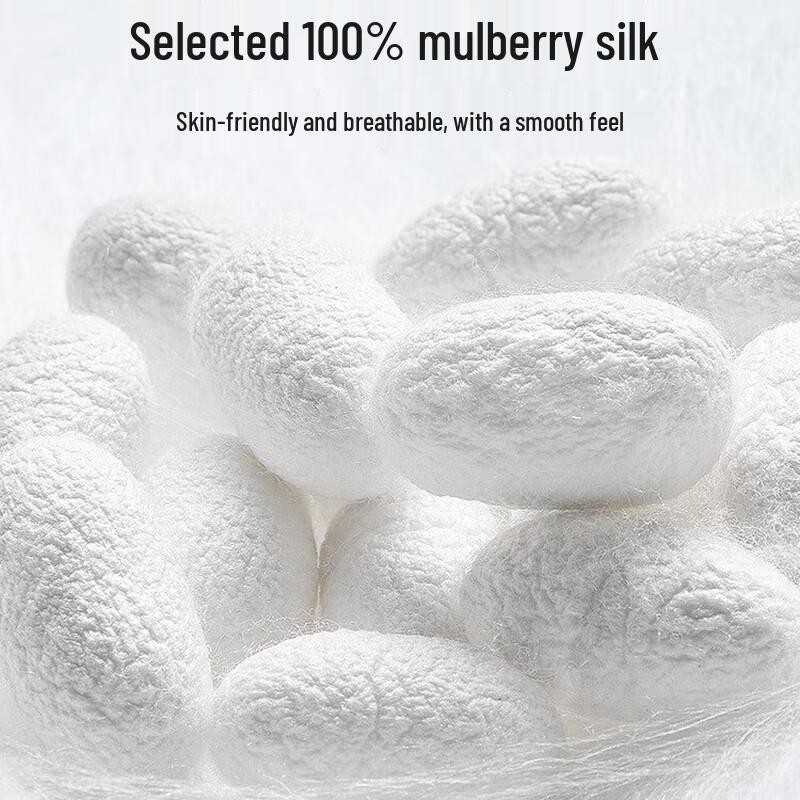 Canhuanianniang 100% Mulberry Silk Versatile Scarf