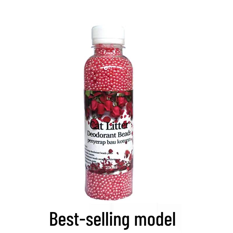 Tiergeruchsneutralisierende Perlen für Katzentoilette - Staubfreie, spülbare Geruchsentfernungs-Pellets