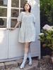 Onaenon Flower Shirred Mini Dress New5Mo624