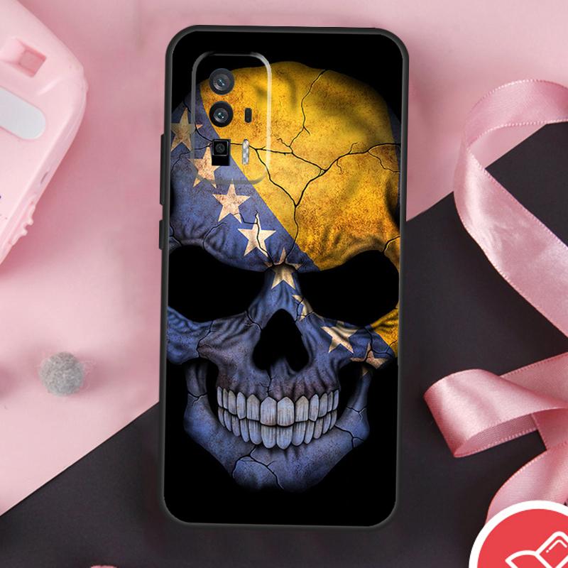 

Bosnia and Herzegovina Flag Case For Xiaomi 13T 11T 12T Pro 12 Lite 13 14 Ultra POCO F6 F5 M6 X3 X5 X6 Pro F3 M5s Cover POCO M6 Pro