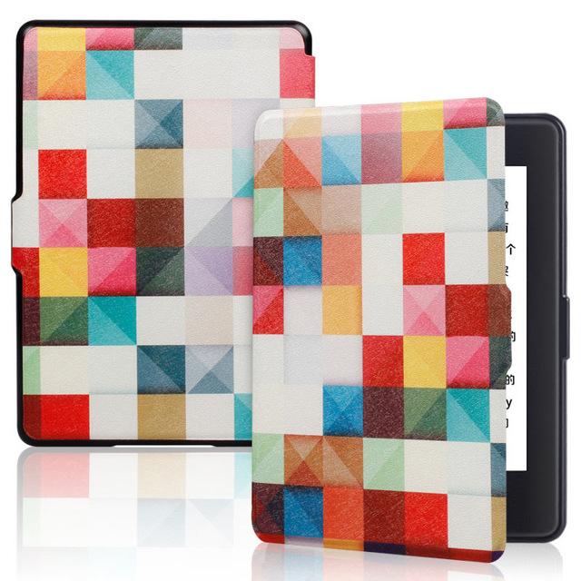 Case for Kindle 8 E-reader Pattern Case (8th Generation 2016)ereader Ebook Smart Wake/Sleep for Kindle Model SY69JL