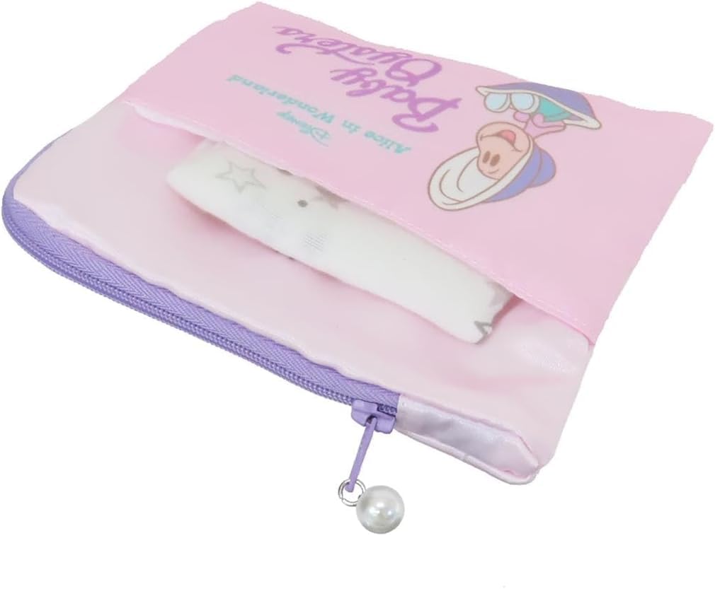 MORIPiLO Young Oyster Tissue Disney Small Item Plush Toy In Wonderland Disney Morishita Pillow Case, Merchandise, Case, Pouch, Cute, 13.5x11cm (Alice