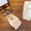 Japanese Sexy Lace Lingerie Set: Wireless Bra for Small Bust, with Beautiful Back Design and Panties.