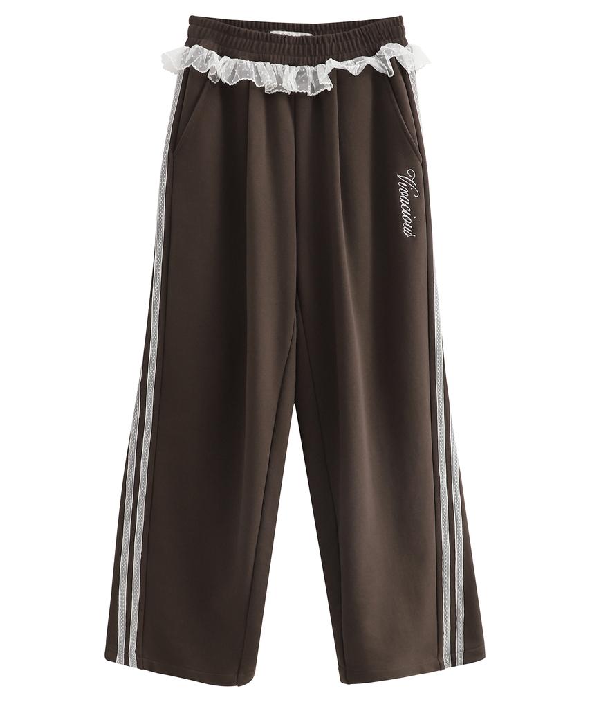 VIVACIOUS Romance Track Pants_4Colors