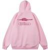 Y2K Pink Hoodie Oversized Cotton Pullover Harajuku Style Women Long Sleeve Casual Sweatshirt Autumn Winter Warm Fleece Streetwear Fashion