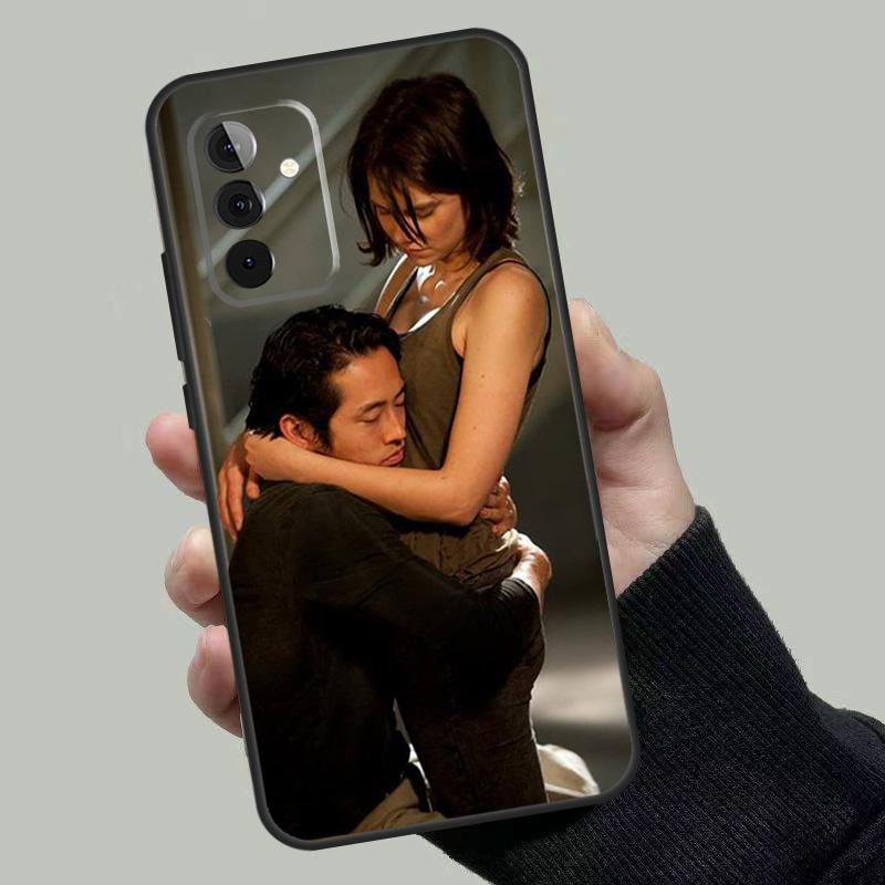 Glenn Maggie The Walking Dead Case For Samsung Galaxy A56 A36 A16 A33 A13 A23 A52 A32 A12 A54 A34 A14 A53 A15 A35 A55 A17