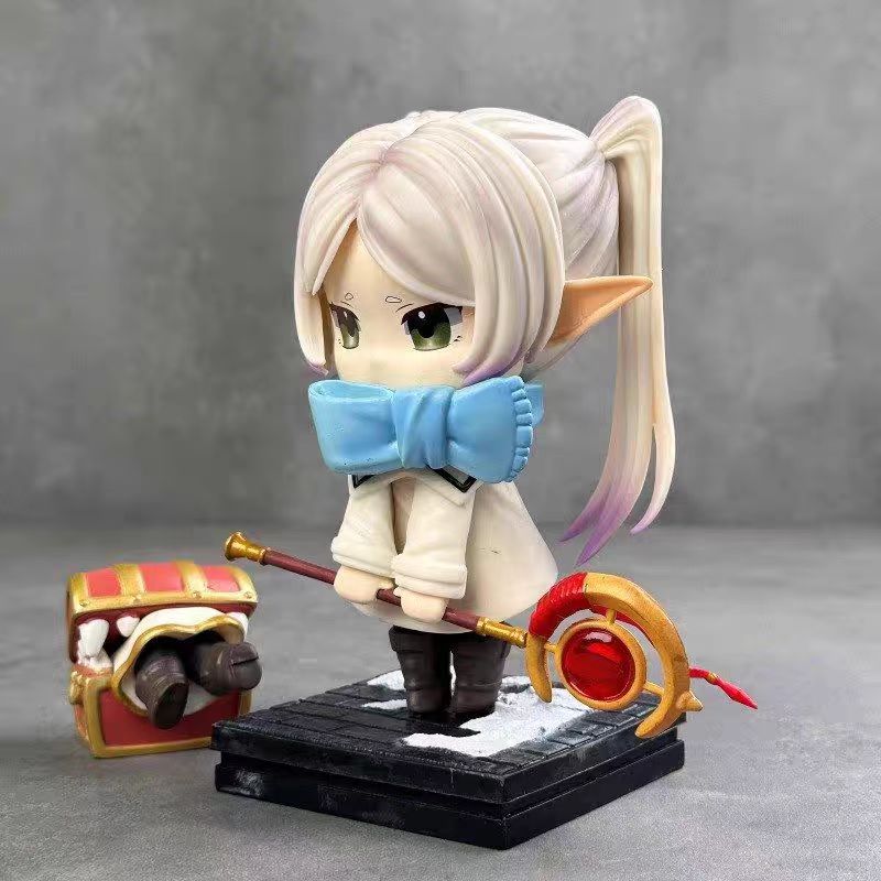 18cm Frieren: Beyond Journey's End Animations-Peripherie-Modellfigur Beerdigung Lillian Kawaii Schreibtischdekoration Spielzeug Geschenke