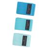 3PCS Resistance Bands Elastic High Pulling Force Exercise Workout Band for Legs Butt for Squat Hip Training Lake Blue, Blue, Dar