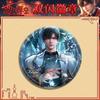 75MM Game Love and Deepspace Sylus Rafayel Zayne Xavier Caleb Anime Cosplay Ear Decoration Shiny Badge Emblem Brooch Pin Gift