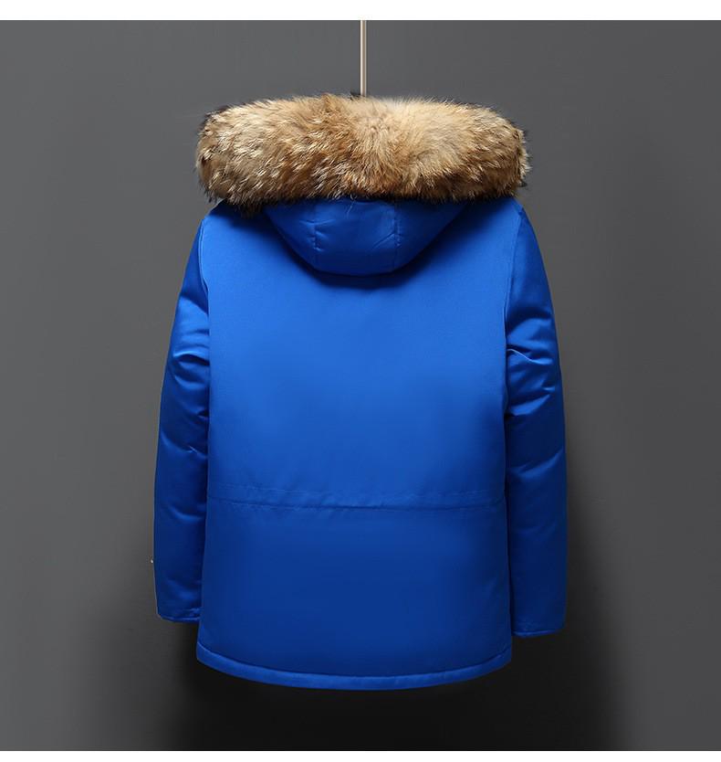 Expedition Winter Goose Down Jacket: Unisex Parka Model 08 with Canadian White Duck Down.
