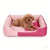 Pet Factory Price New Design Warm Cozy Comfortable Pet High Quality Sleek Snuggling and Nesting Dog Cat Cave House Bed