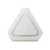 1 Pcs 3D Mold Triangle Concrete Silicone DIY Cement Clay Craft Casting Flower Pot Simple and Generous