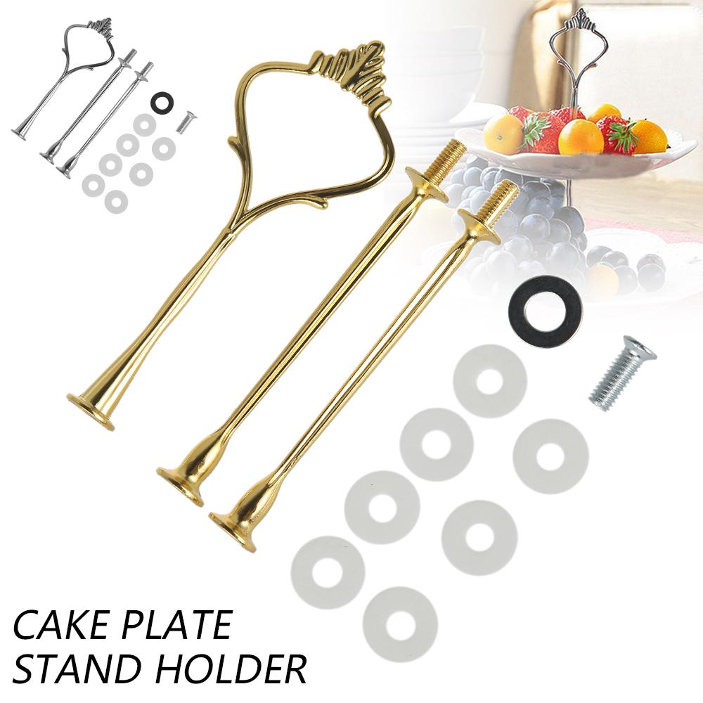 2/3 patrový stojan na dorty Hardware Zinková slitina Forma Držák Koruna pro pryskyřičné řemesla DIY Výroba Stojan na servírování cupcaků Dekorace