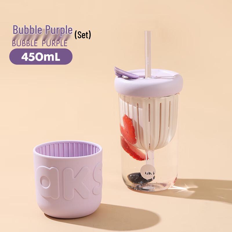 AKS High Borosilicate Glass Tea Infuser Bottle