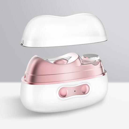 Smart Nail Clipper with LED Light USB Rechargeable Portable Electric Nail Grinder Ergonomic Design Automatic