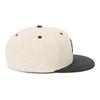 New Era 59FIFTY MLB DET 7 Size 5950 OATMEAL DETTIG OAT NER36C1460 Two-Tone Cap, Oatmeal/Black, 1/4 Inch, WBLK, 14388839,