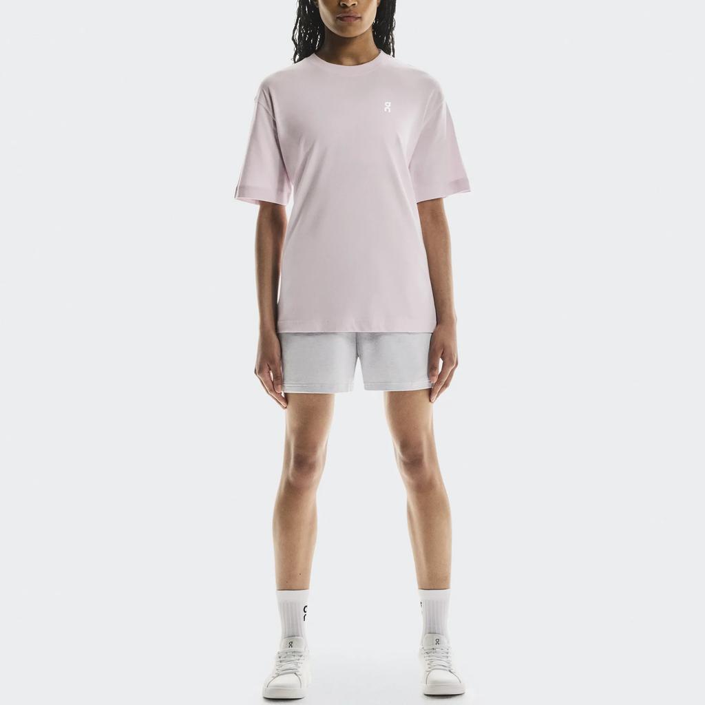 On Club Haut Hautfreundliches Lässiges Locker Kurzarm-T-Shirt Damen T-Shirts 1WE10063368