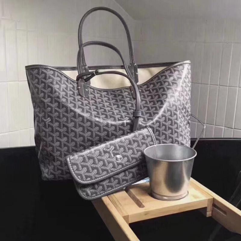 2025 Elegant Large Capacity Tote Bag with Y Letter Design - Dog Tooth Pattern