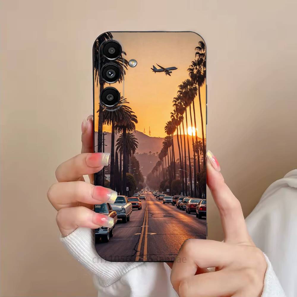 Travel Los Angeles California Phone Case For Samsung Galaxy S21 22 23 24 S25 Ultra PlusS20 FE S10 Plus Cover Funda