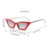 2026 Fashion Triangular Cat-Eye Half-Metal High-End Vintage Presbyopia Sunglasses UV Resistant Shades Glasses +1.0 To +4.0