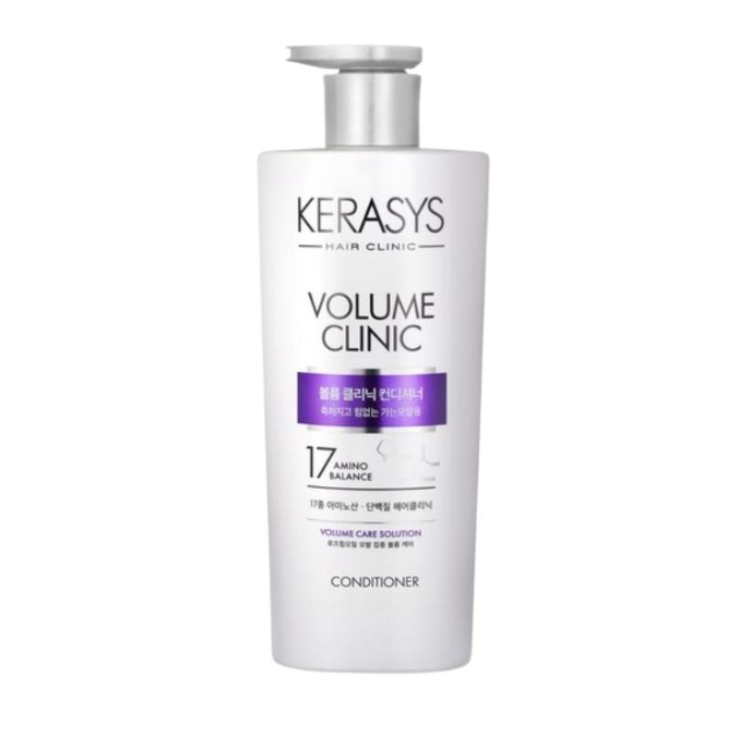 

Kerasys Volume Clinic Protein Conditioner 750ml | 17 Amino Acids & 3 Proteins | Volumizing & Strengthening Hair Care with Rosehip Oil 750ml
