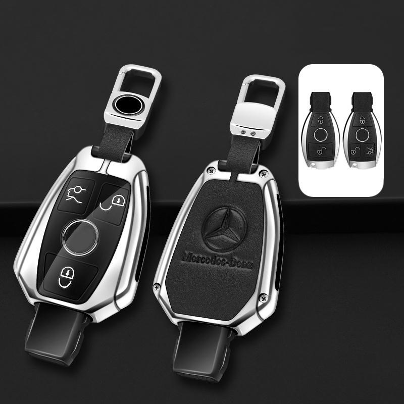FHP3   2025 New Zinc alloy Car Remote Key Case Cover Shell For Mercedes Benz A B C S Class AMG GLA CLA GLC W176 W221 W204 W205 Auto Acc