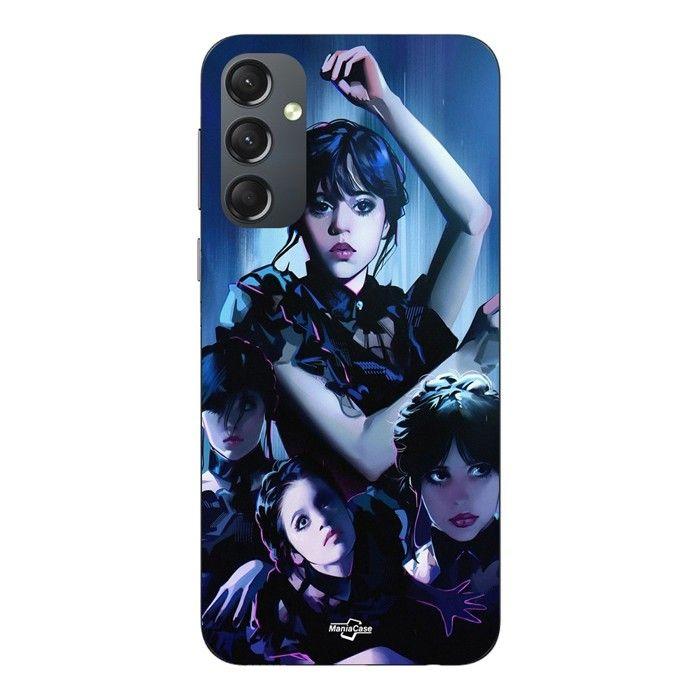 Coque Pour Samsung Galaxy A54 wednesday Mercredi Addams Maniacase