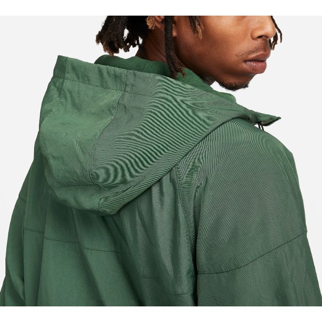 Nike Sportswear Windrunner Logo Embroidered Loose Casual Hooded Jacket Men Jackets Green FB8618-323