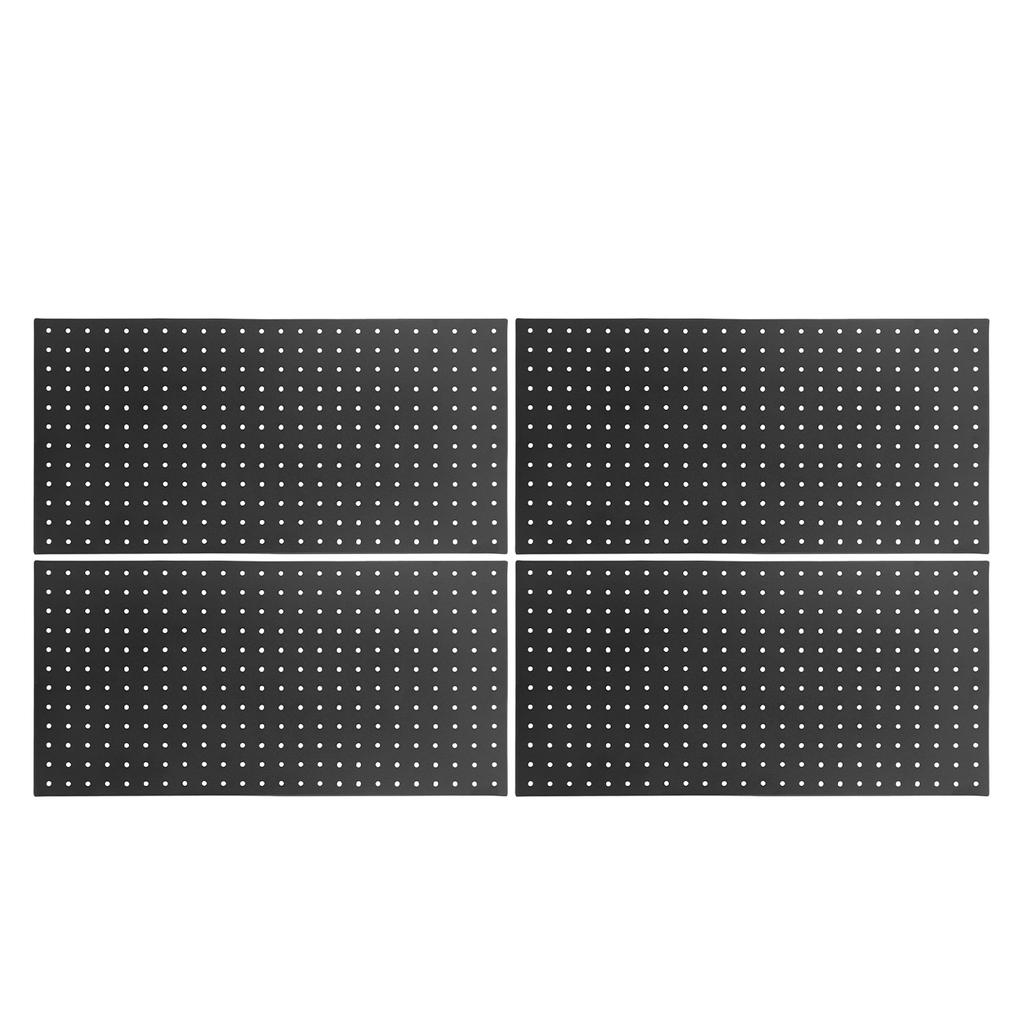 Metal Pegboard Wall Panels 24inx12in Tool Storage Pegboard System Modular Peg Board Tool Organizer Board Kit