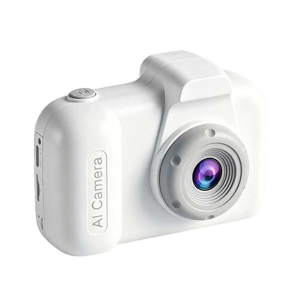 AI Kids Camera HD Dual Lens with AI Voice Chat & Object Recognition Mini Portable Kids Camera Gift for 3-8 Years Old Girl