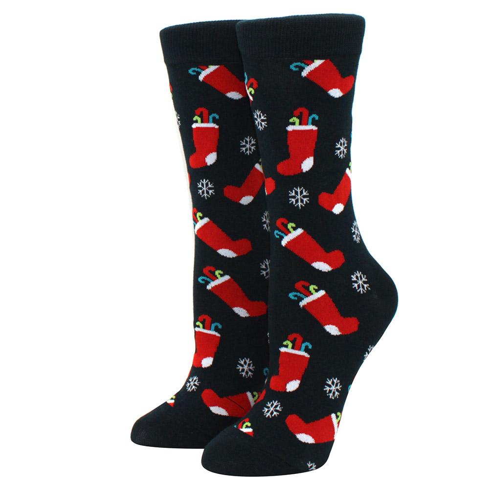 1 Paire de Chaussettes Mi-Mollet Personnalité Chauve-Souris Homme Tête de Mort Femme Araignée Marée Main Sanglante Halloween Femme