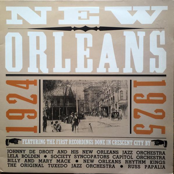 

LP Record VARIOUS - New Orleans 1924-1925 RHA6033 Rhapsody 1987 UK Jazz Used