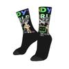 Stylish Women Men Crew Socks Brightney Cartoon Merch Comfortable Dandy's World  Breathable Stockings