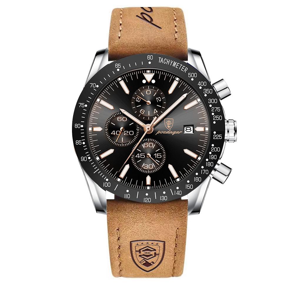 Luxus Casual Sport Uhr Top Marke Kreative Chronograph Silikon Armband Datum Leuchtende Wasserdichte Männer Uhren Männliche Uhr