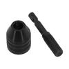 Driver Drill Chuck 0 38mm Self Tighten Collet with 1/4in Hex Shank Quick Change Adapter for Drill Bit Conversion