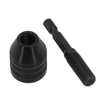 Driver Drill Chuck 0 38mm Self Tighten Collet with 1/4in Hex Shank Quick Change Adapter for Drill Bit Conversion