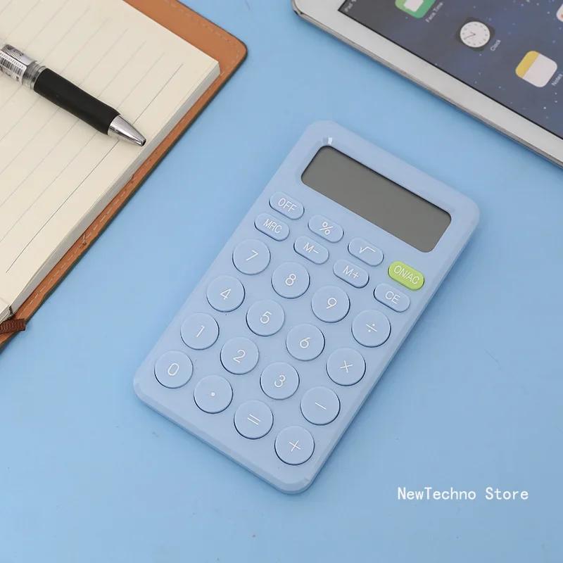 Fashion Candy Color Calculator Learning Office Calculator Accounting Mini Portable 8 Display Large-screen Calculator