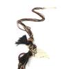 Les Trésors De Lily [N0703] - Golden Brown 'Altai' Designer Long Necklace