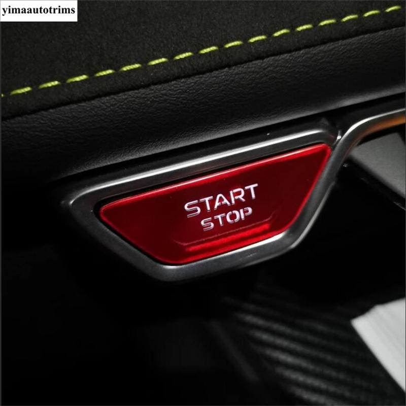 Start Stop Button Sequ / Auto P Gear Shift Panel Stickers Cover Trim Red Accessories For Geely Monjaro Kx11 Manjaro 2024
