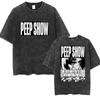 Vintage Washed Lil Peep Come Over When You're Sober Album 2026 T Shirt Men's Clothing Fashion Gothic Oversized Cotton T-shirts