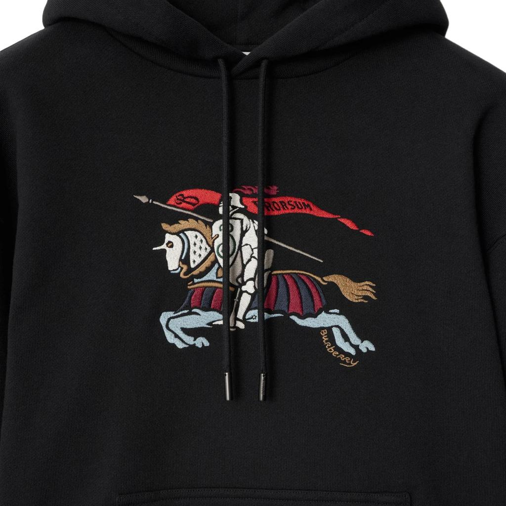 Burberry Equestrian Knight embroidered Hoodie 81151261