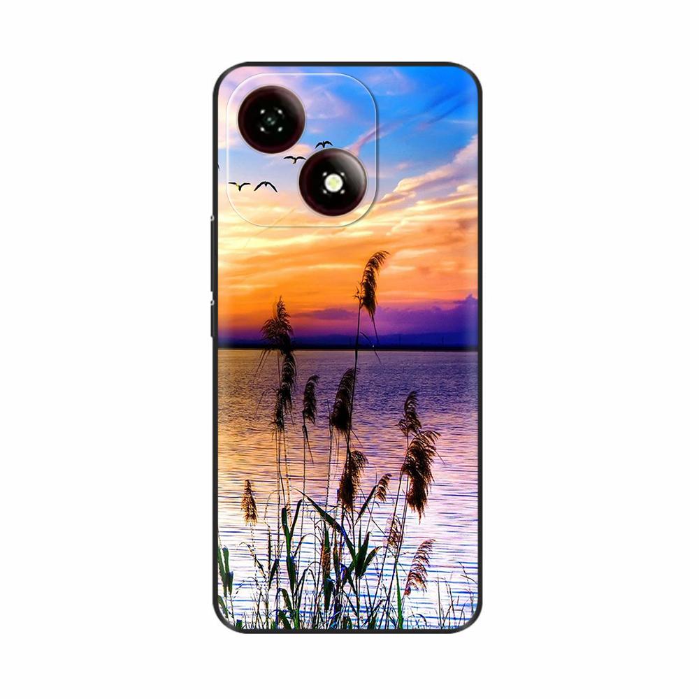 Hülle Für ZTE Blade A35e Weiche TPU Silikon Hülle Schutzhülle Rückseite Für ZTE A35 Lite A35e A35 E Capa Fundas Handyhüllen Gehäuse