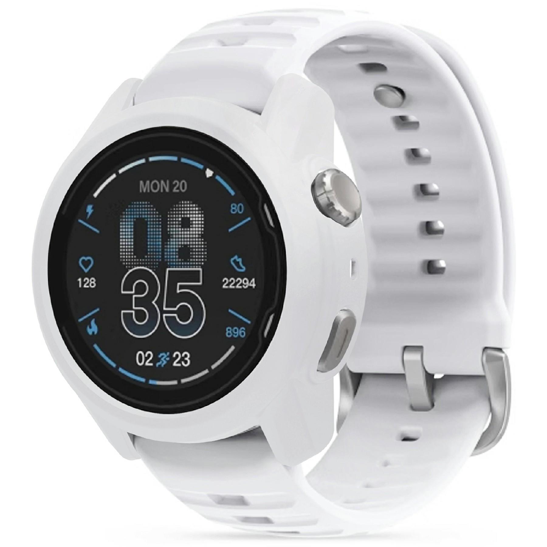 

For Coros Apex 4 42mm Watch Case Soft Silicone Hollow Watch Frame Cover