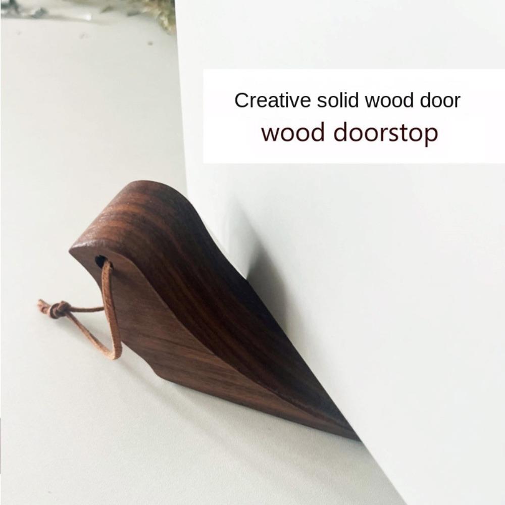 Door Buckle Door Holder Wooden Bird Door Stopper Door Wedge Door Rear Retainer Door Suction Windproof Safety Wall Protector Home
