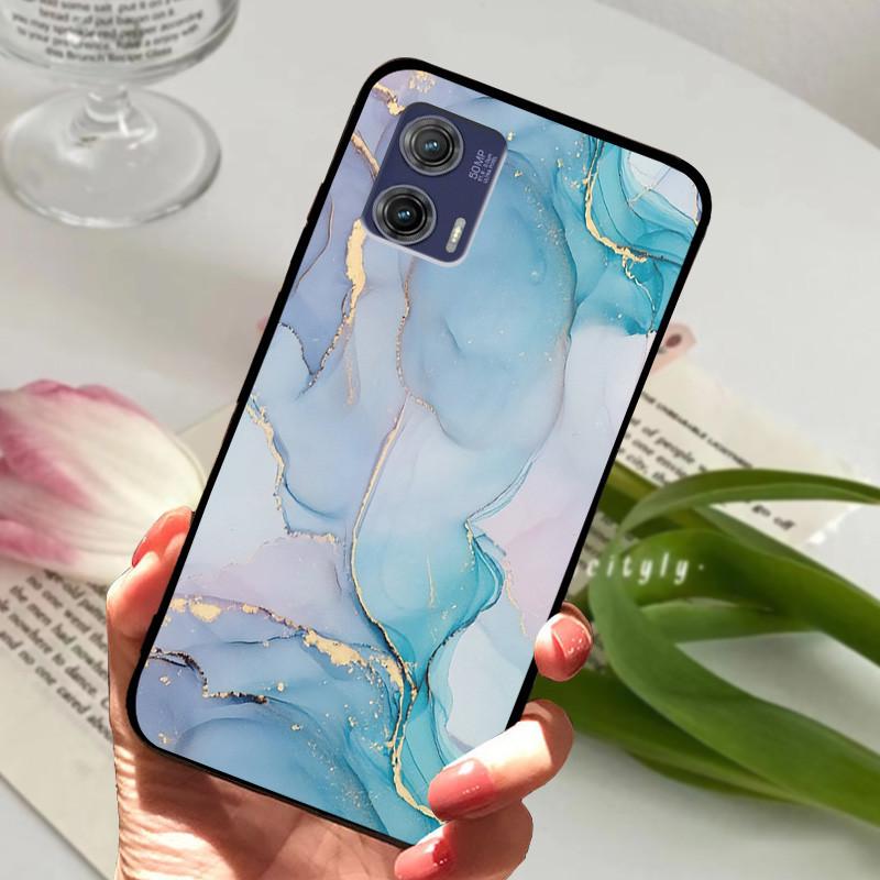 For Motorola Edge 50 Fusion Cases Animal Painted Soft Silicone Phone Cases for Moto Edge 50 Fusion Back Covers Coque Bumper