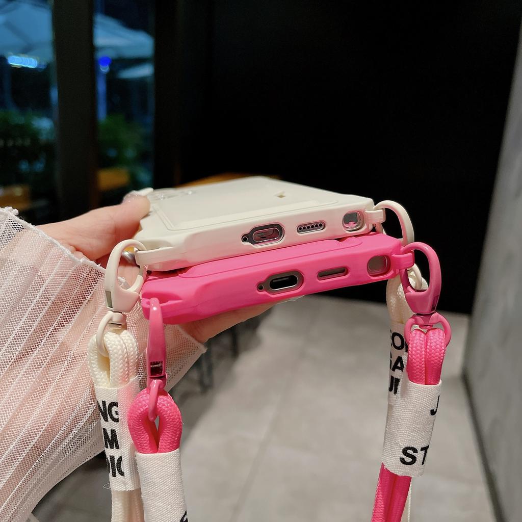 S side card double rope mobile phone case Samsung SULTRA soft case A card SFE lanyard S