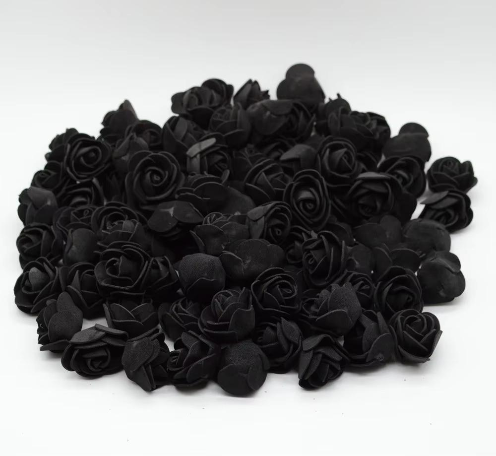 

50/100pc Artificial Flower Foaming Home Room Table Valentine s Wedding Ornament DIY Gift Scrapbook Bubble Bear Arch wreath Decor 50 pcs
